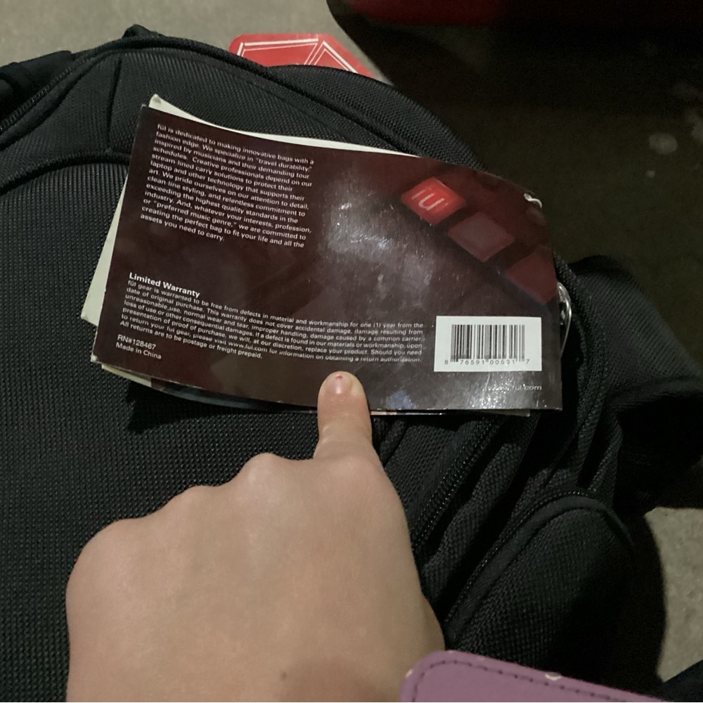 Large FUI backpack - Picture 4 of 7